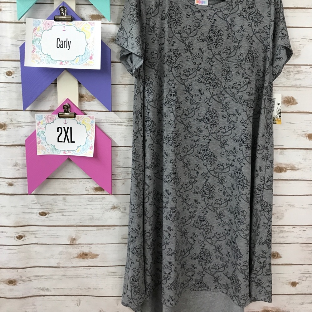 NWT LULAROE DISNEY CARLY SIZE 2XL